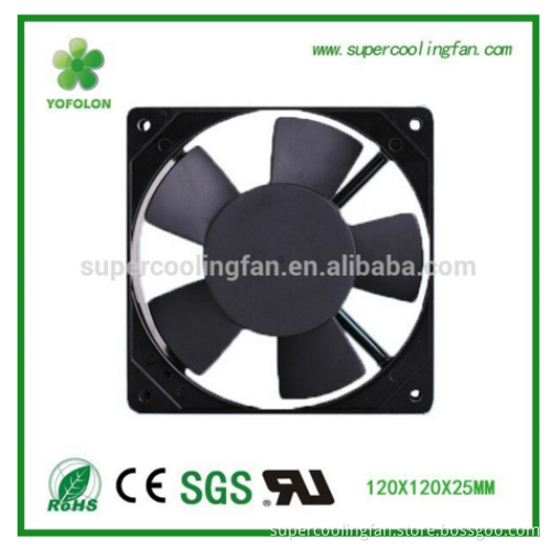 hot 120x120x25mm 220V 1225 AC Cooling Fan with high speed for motor engine